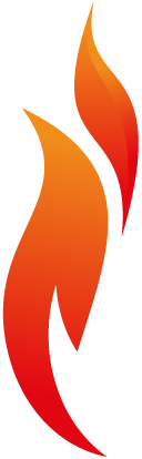 Stilisierte Flamme