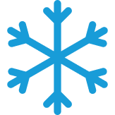 Stilisierter Eiskristall